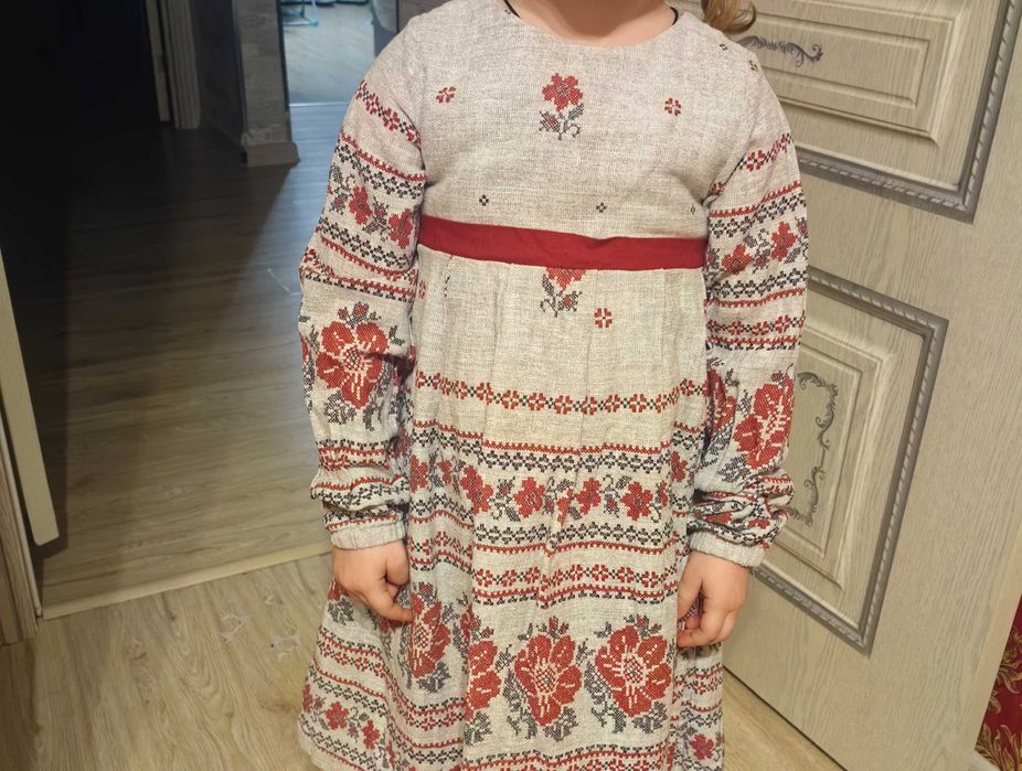 Платье в русском национальном стиле