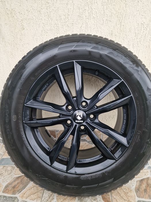 Set 4 roti iarna 17" Reds by Momo÷Hankook 225/R17 + senzori TPMS