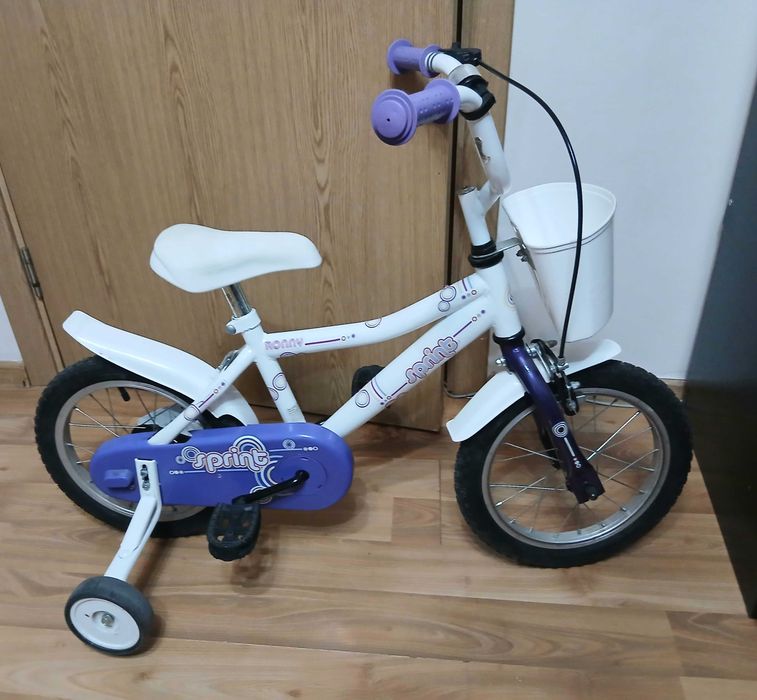 Детско колело SPRINT 14 " + колелца
