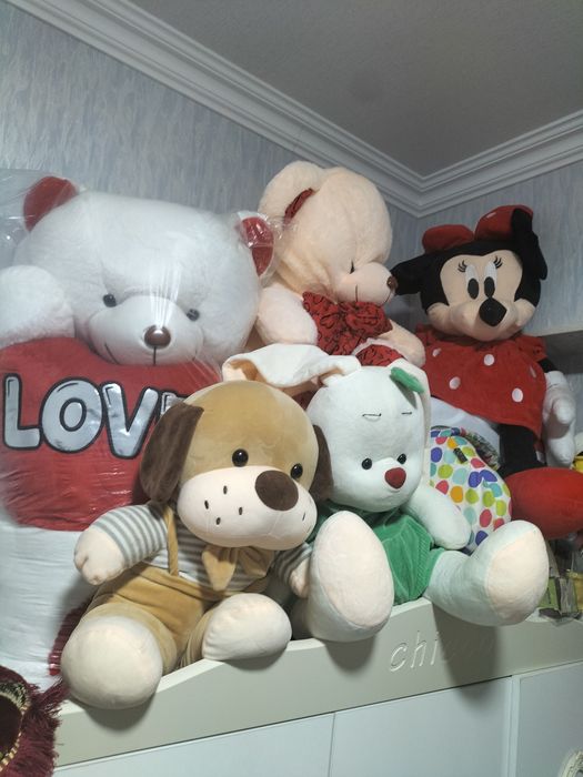 Мягкие игрушки на выбор