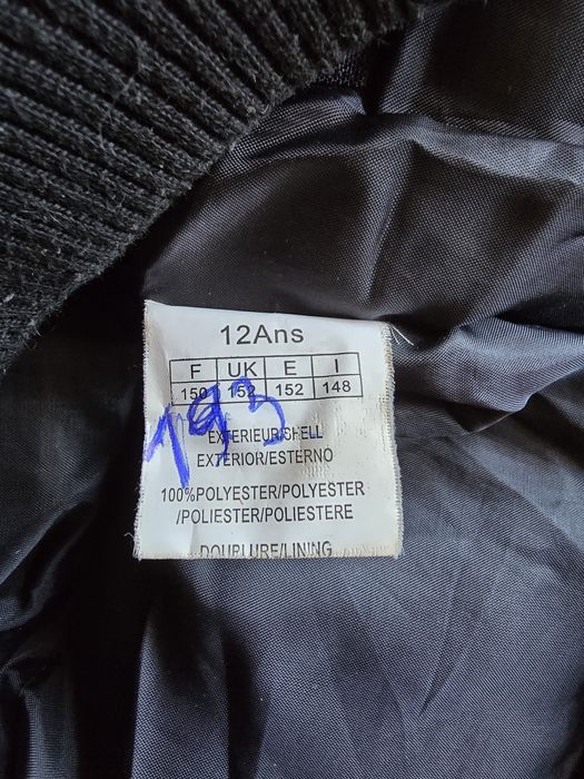 Geacă foarte groasă 12-14 ani