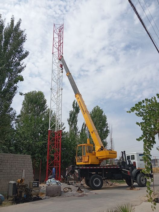 Услуга авто кран . Avtokran xizmati 16 т 18 м