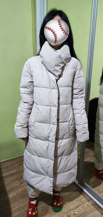 Пуховик женский б/у