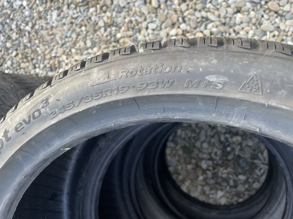 2x 245 35 19 Hankook Wintericept evo3