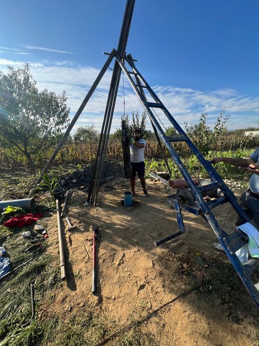 Foraje  puturi de apa , denisipari, prelungiri puturi