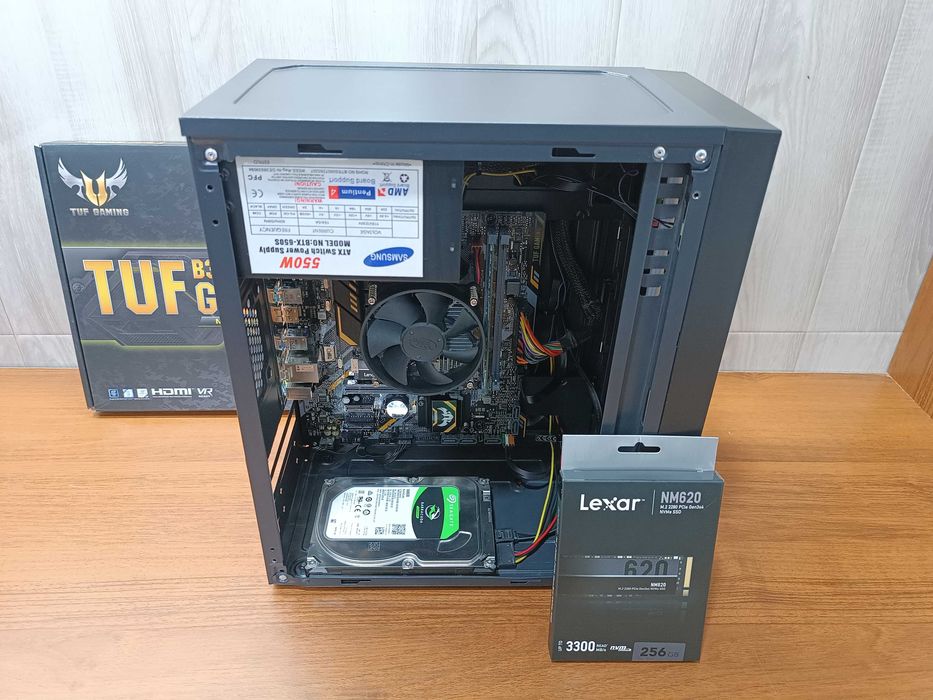 Продам компьютер CPU i5-8400, ОЗУ 8GB, SSD NVME 256GB, HDD 500GB