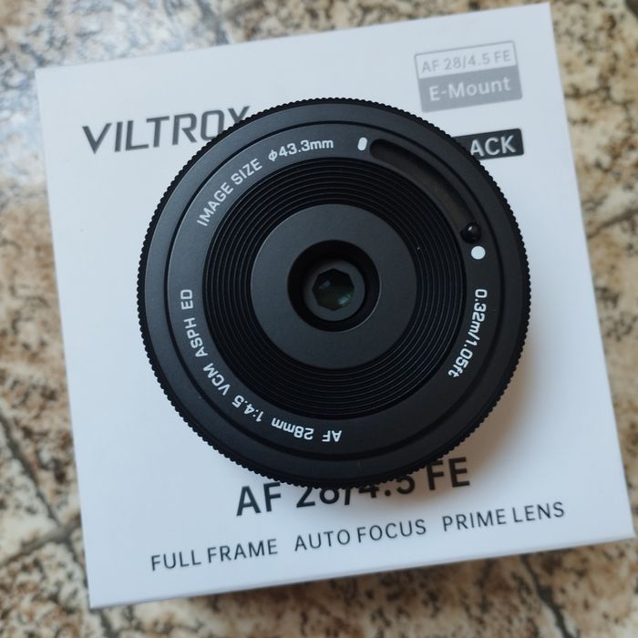 Viltrox AF 28mm F4.5 Full-Frame Lens for Sony E-Mount