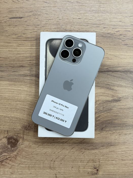iPhone 15 Pro Max 256 gb 86% | iStatus Store