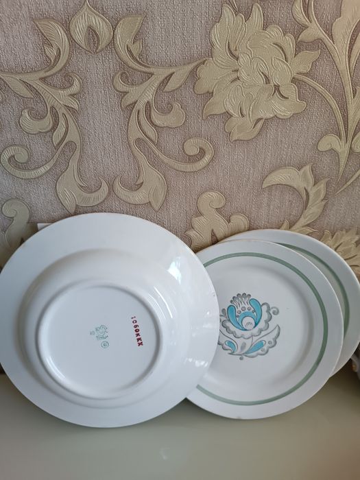 Тарелки СССР фарфор фаянс ЗиК, Городница,Буды