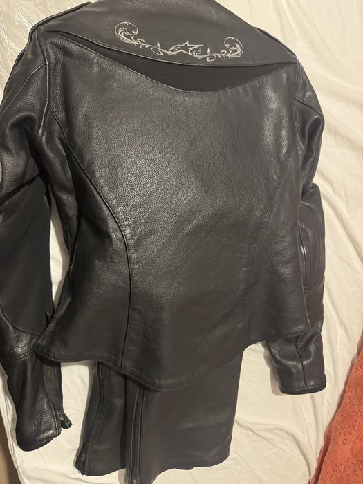 Costum Alpine Stars Stella  motocicleta ca nou piele