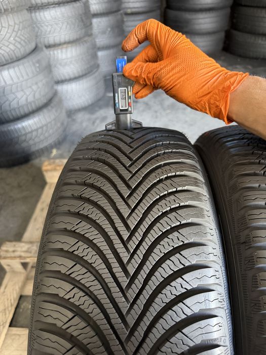 2 anvelope iarna ca NOI 195/55/16 , Michelin , 8.4 mm