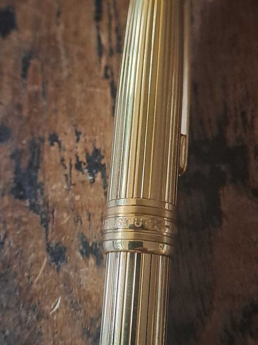 химикалка Montlbanc Meisterstück Solitaire GPPS позлат 2930 Mod 164