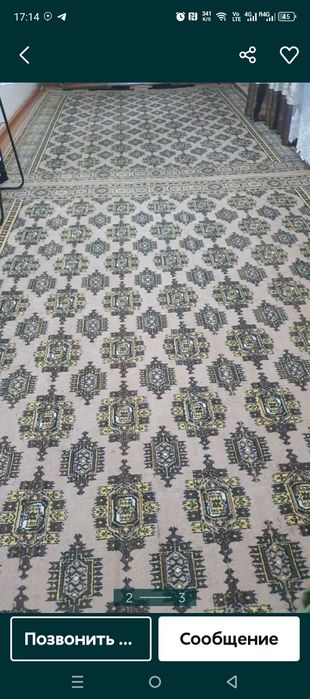 Ковёр 3/4 Калин шерсть юмшоккина