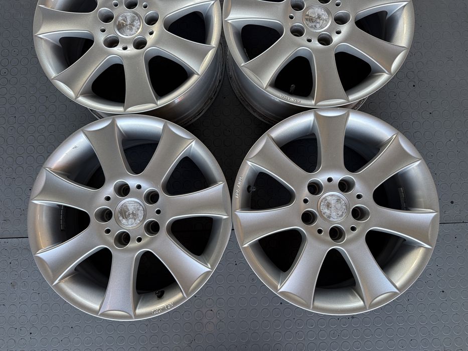 4бр. КАТО НОВИ 16” Джанти “ALUETT” 5х112 за -MERCEDES/VW/AUDI/SKODA/SEAT/VAG- 7Jx16H2, ET38
