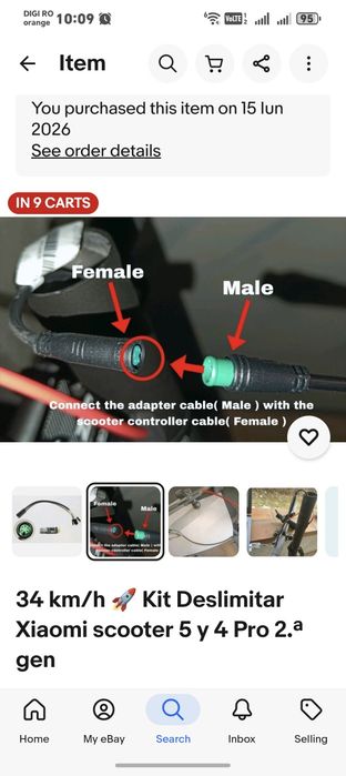 Delimitator trotinete Xiaomi !!!