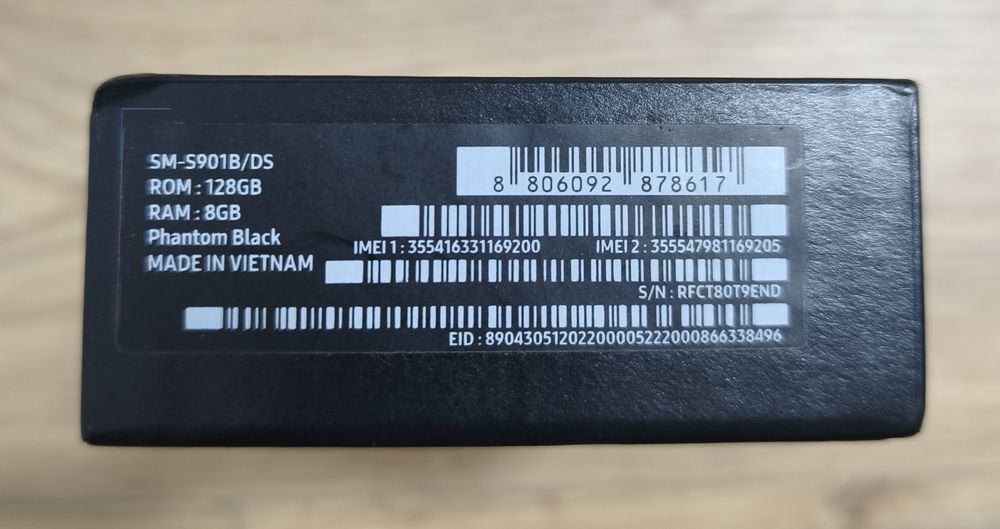 Samsung Galaxy S22 Phantom Black
