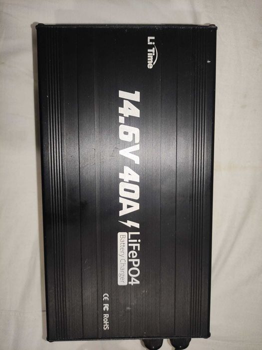 Incarcator de baterie cu litiu, LiTime, 14.6V, 40A, pt. bat. LiFePO4,