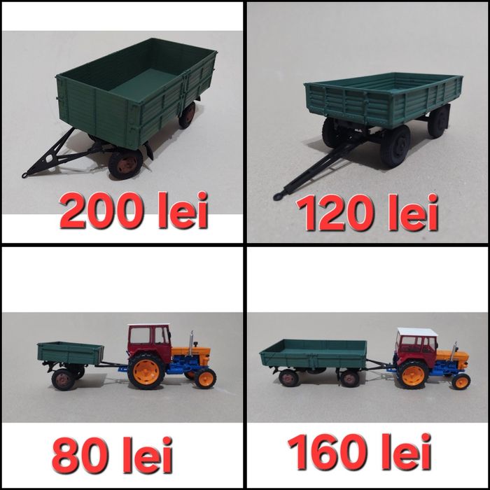 Machete remorci, tractor U650