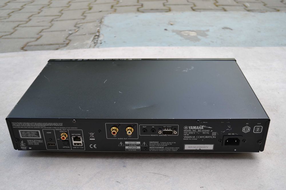 Bluray player Yamaha BD A 1040