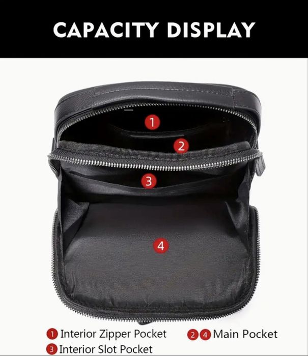 Мъжка, луксозна бутикова кожена чанта /Черна естест. кожа -10%Промоция