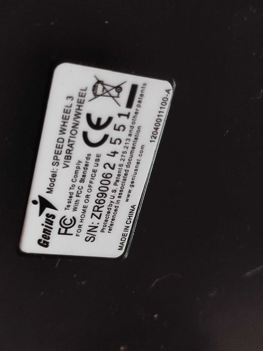 Sistem gaming Genius Speed Wheel 3, volan și pedale