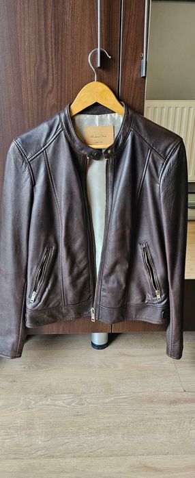 Geaca piele Massimo Dutti