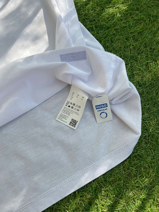 Мъжка блузка с къс ръкав : HUGO Naolo Regular Fit Blue M