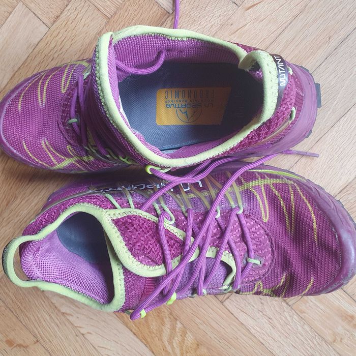 pantofi alergare pentru dama, LA SPORTIVA, tricou sportware M