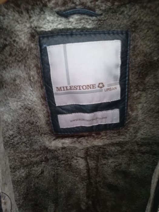 Geaca piele bărbați Milestone Aviator mărimea 56