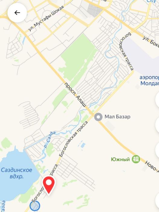 Продам участок за Кемпингом Мал базар