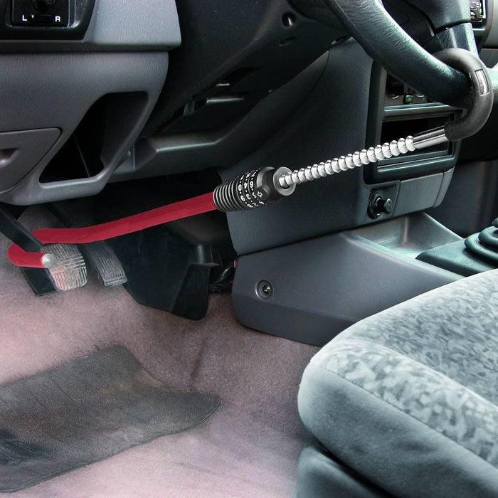 Antifurt auto pentru volan si ambreiaj ajustabil cu cifru Carpoint