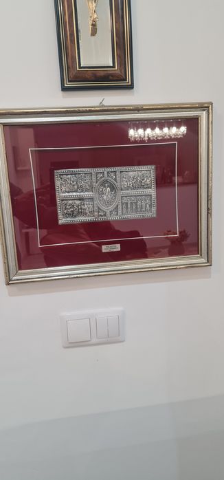 Reproducere fresca religioasa argint