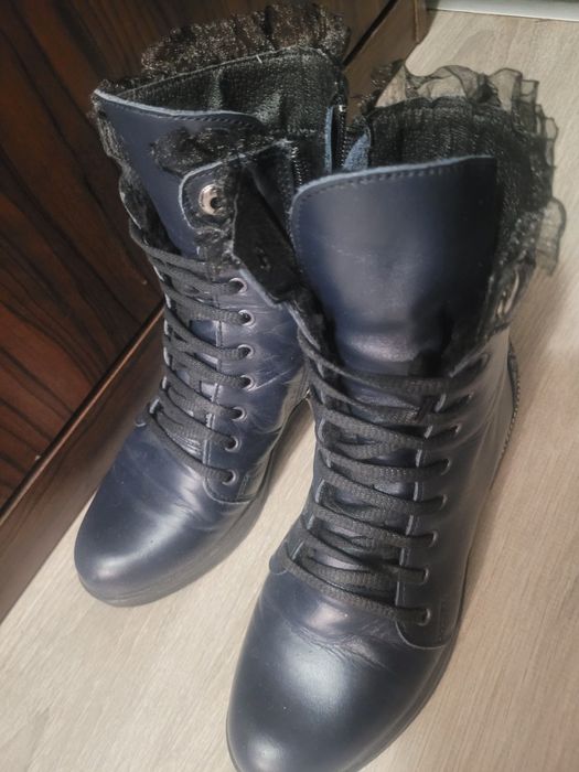 Боти 36ти номер естествена кожа