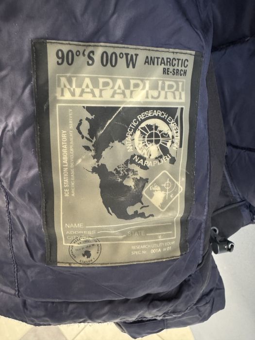 Napapijri Пухено Мъжко Яке Гъши Пух Размер M