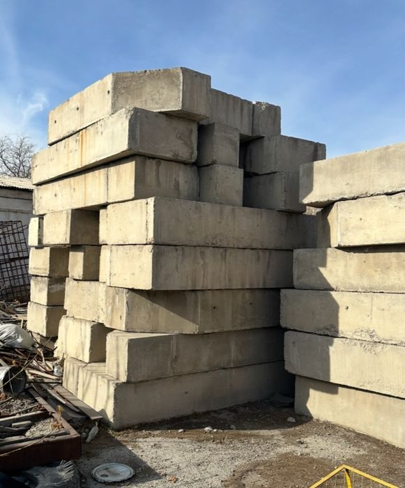 Железобетонные блоки опоры (ФБС) опора для техники
