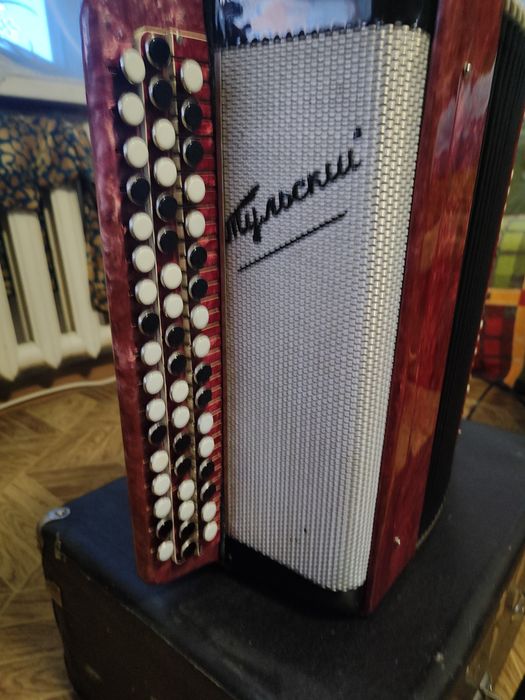 Баян Тульский в чехле.