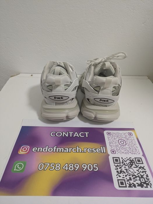 Balenciaga Track Alb (marimi: 38,39,40)