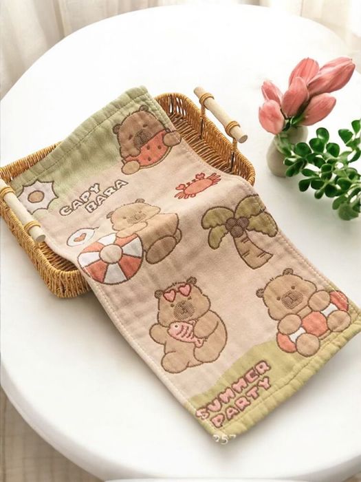 Детское полотенце из быстросохнущего муслина