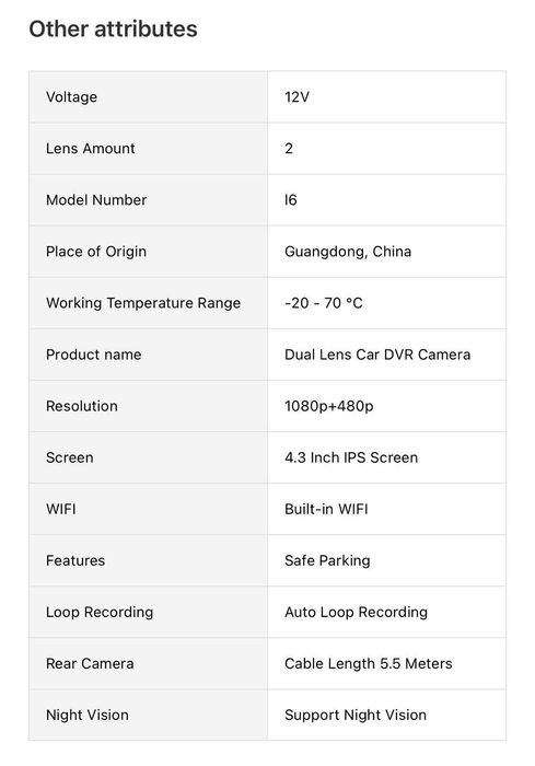 Oglinda auto cu camera marsarier de calitate