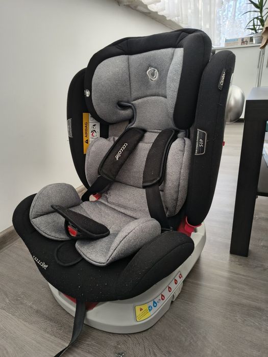 Scaun auto 0-36 kg rotativ Coccolle Nerio Diamond black