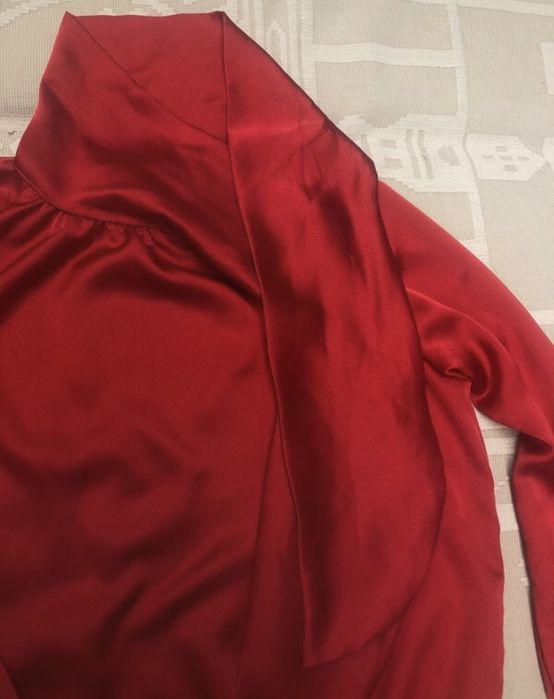 Bluza eleganta rosie