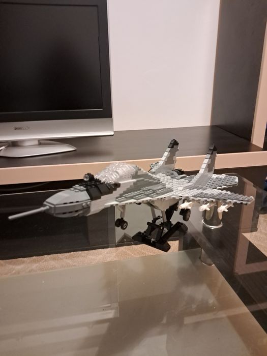 Model Mig 29 Fulcrum lego