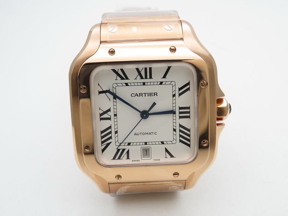 Cartier Santos de Cartier 40mm Rose Gold - автоматичен - QC снимки - гаранция