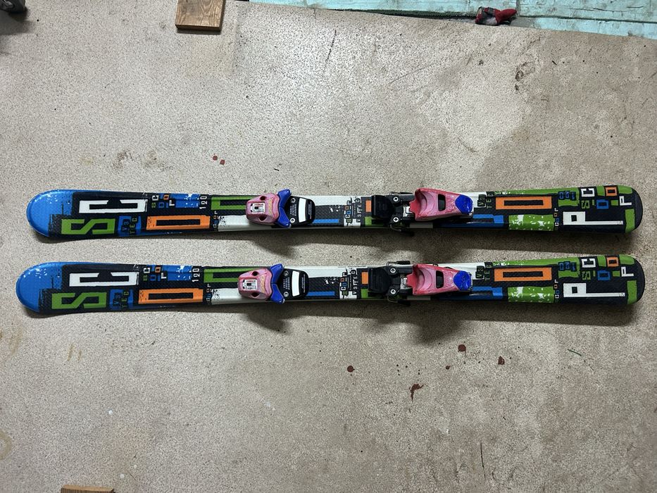 Детски ски 120см с апарати