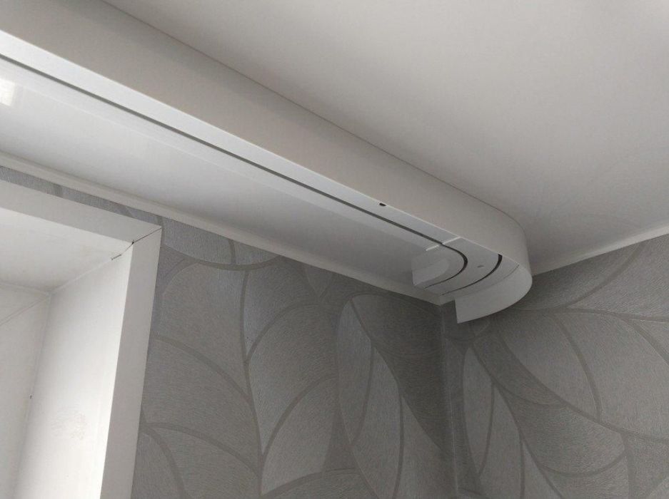 Установка карниз , гардин