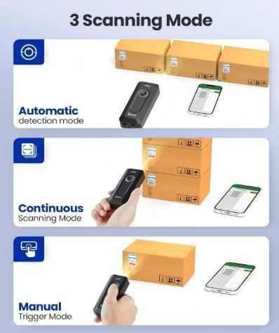 Scanner mobil pentru telefon ,laptop ,etc 1D,2D