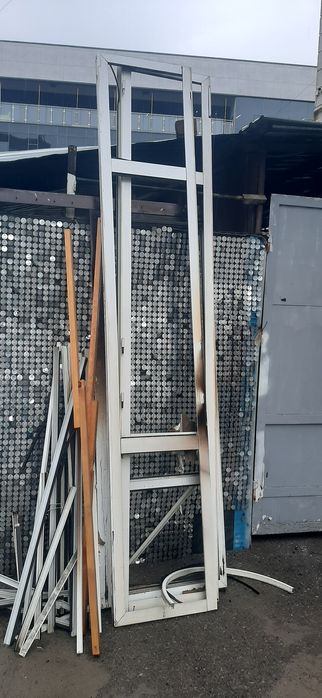 Двери из акфа 80×190см и 220×74 см