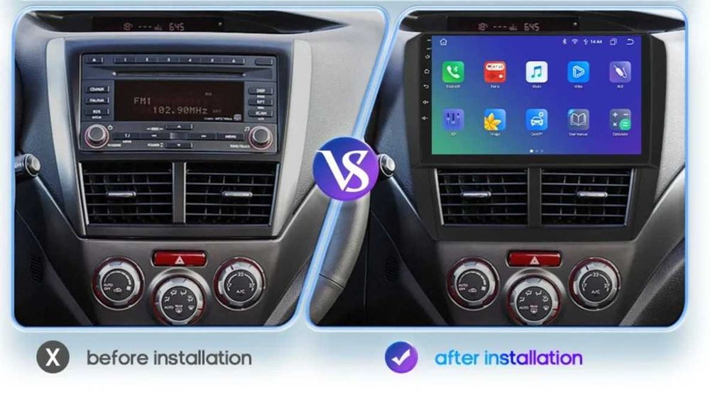 Мултимедия 9" за SUBARU Impreza Forester ANDROID 14 CARPLAY навигация