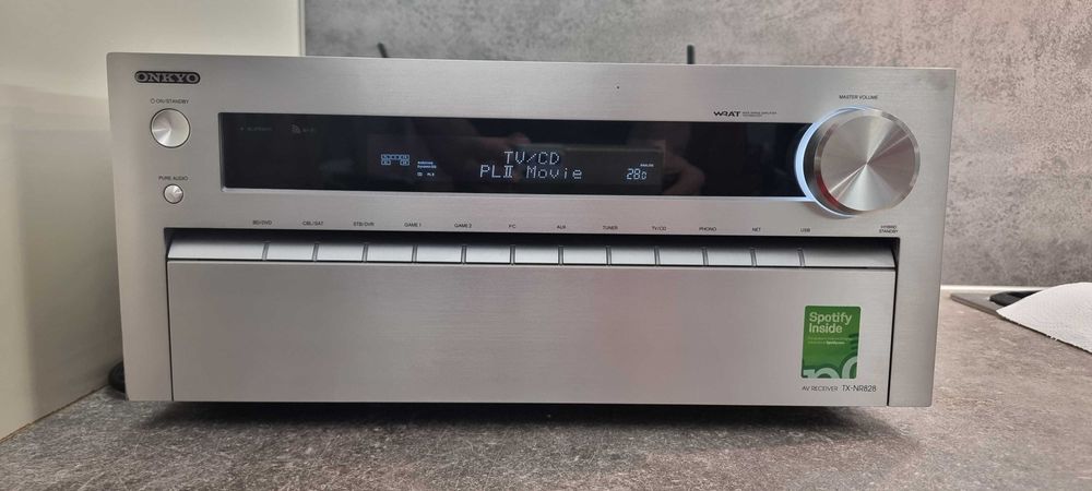 Amplificator AV Receiver 7.2 Onkyo TX-NR 828, Bluetooth, HDMI, USB