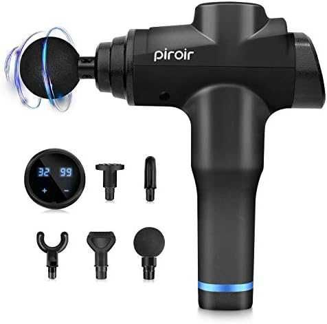 Нов Масажен пистолет Дълбоко тъканен масажор 6 глави за мускулна болка